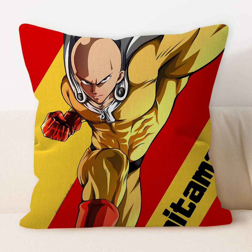 

S-saitama Pillow Cover Design Cushion Cover Decor Holiday Decorati 12x12Inch