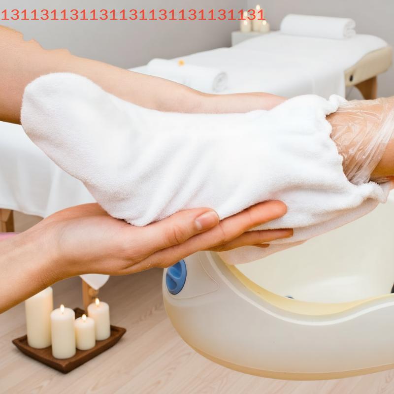 1 Pair Insulation Care Gloves Flannel Elastic Opening Nail Protection Hand Therapy Paraffin Wax Mitts Reusable Warmers For Women