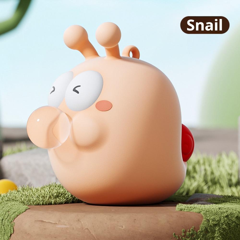 Cartoon Figure Bubble Blowing Decompression Toy For Children Pet Puffs Bubbles Pinch Artifact Soft Toys For Stress Relief