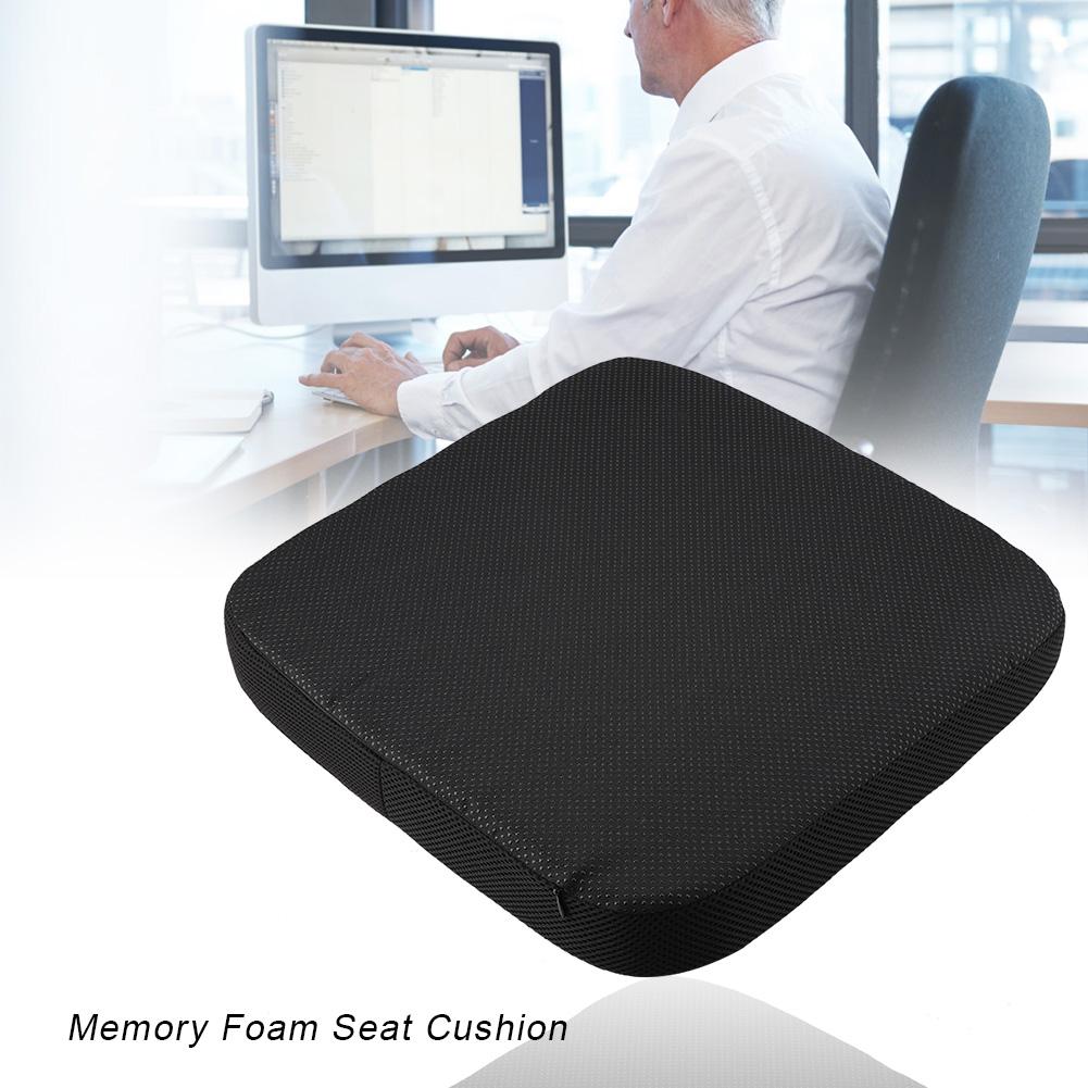 

Comfortable Memory Foam Cushion Soft NOn Slip Chair Car Seat Pressure Relieving Support Pad