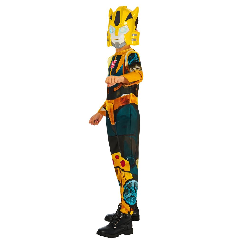 Transformers Childrens/Kids Earth Spark Bumblebee Costume Set