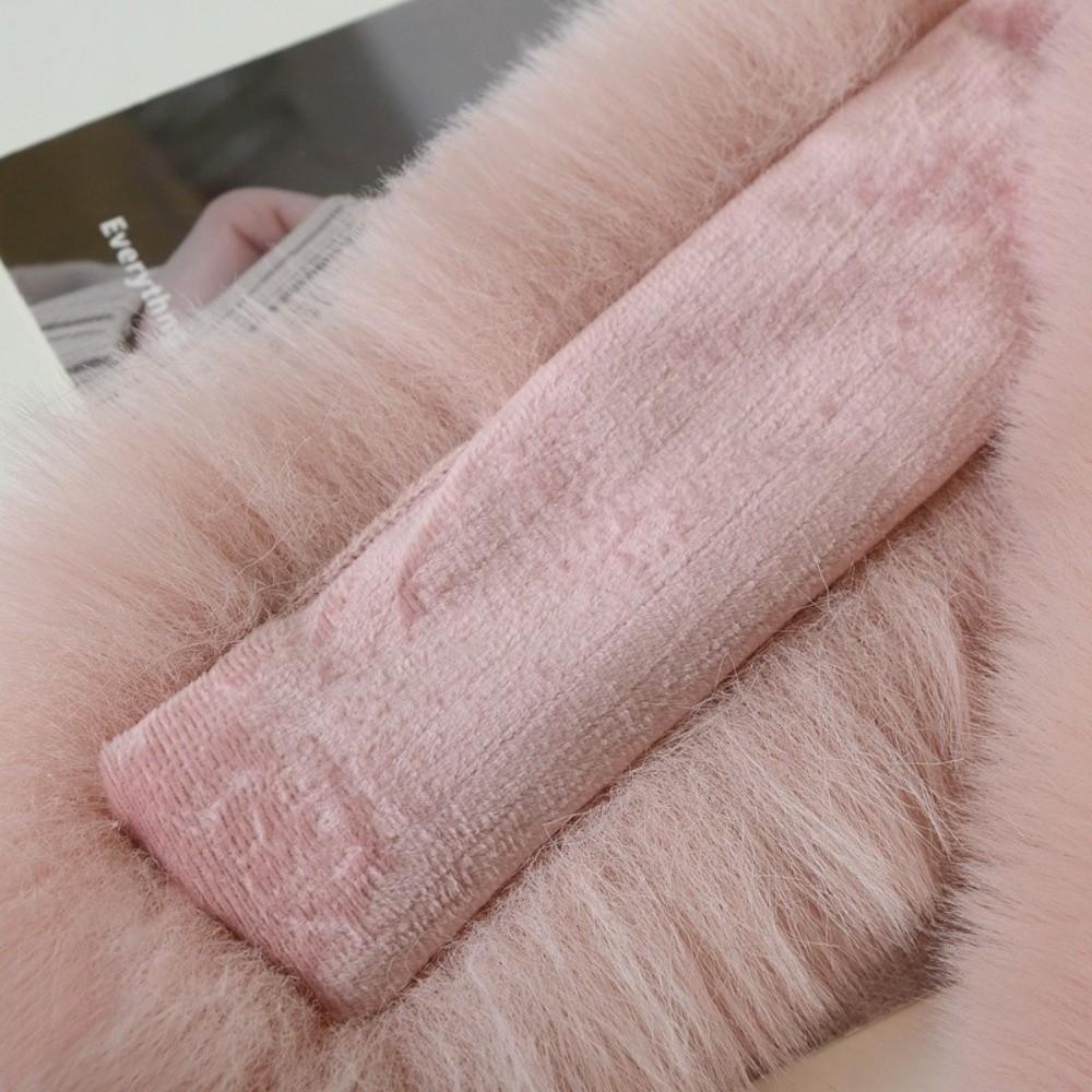 Soft Cross Neck Warmer Thickened Neck Warm and Shawl Casual Neck Collar