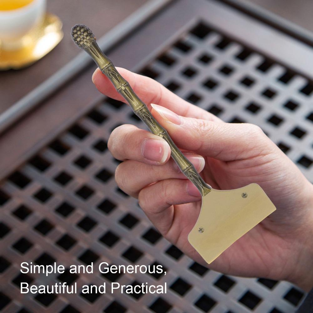 

Practical Tea Tray Cleaning Tool Soft Silicone Head Tea Tray Water Scraper Tea Tray Maintenance