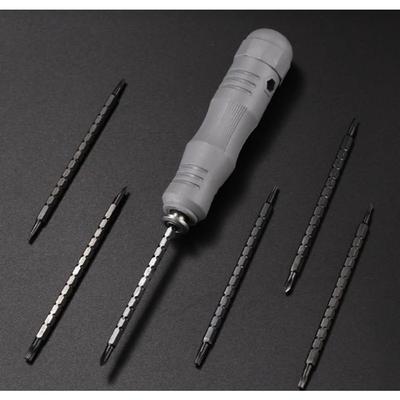 Cacciavite Triangolare 13 in 1 Cacciavite Magnetico Chiave Torx Telescopico Acciaio Legato Cacciavite Multifunzionale Strumenti di Riparazione Manuale