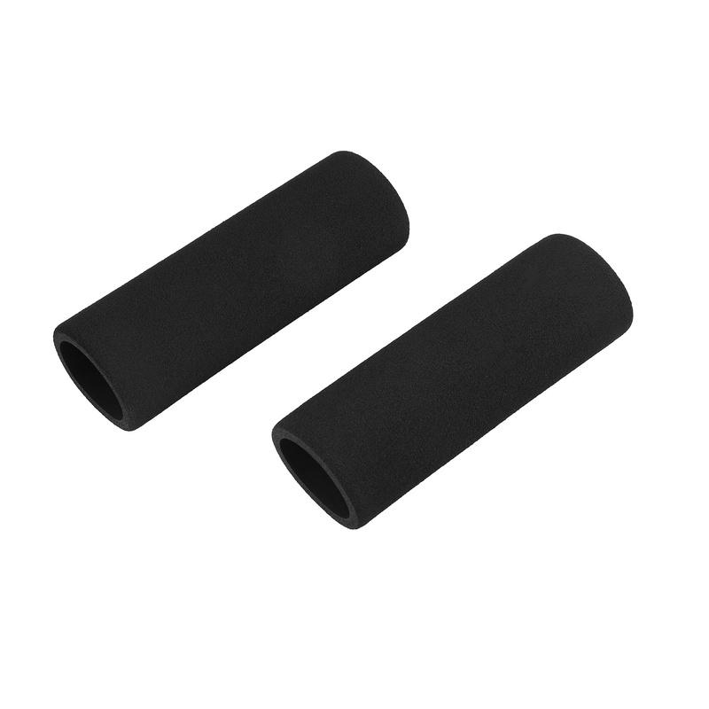 AA92-Motorbike Motorcycle Slip-On Foam Anti Vibration Comfort Handlebar Grip Cover