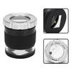 Optisk förstoringsglas Cylindrisk skala 30X Zoom Smyckeslupp med LED-lampor UV-lampa