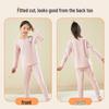 Girls' Pure Cotton Thermal Underwear Set
