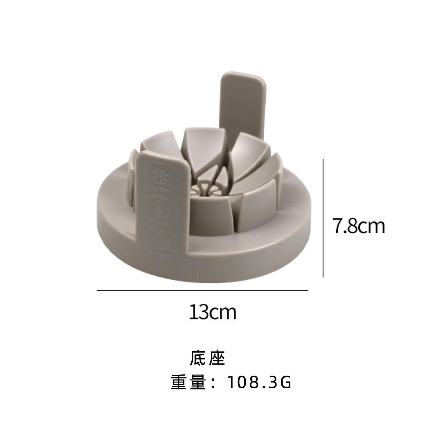 Производитель Инструменты для фруктов и овощей Пластиковая ручка Набор для нарезки фруктов из трех предметов Бытовой многофункциональный набор для нарезки фруктов из нержавеющей стали Fruit splitter