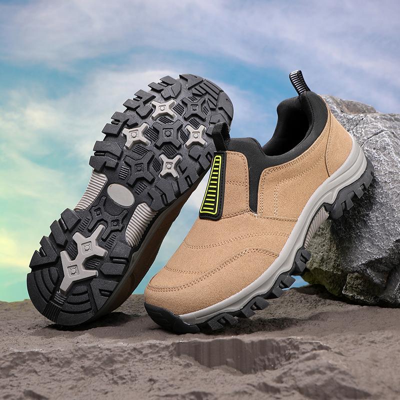 Off-Road Outdoor Shoes Outdoor Travel Hiking Shoes Breathable Men's Shoes Non-Slip Wear-Resistant Soles Comfortable Inner Breathable Upper