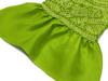 Muromachi Obiage Pure Silk Shibori Pattern Original Color Obiage Kimono Yu [Kyoto st. ] Shichi-Go-San Girl's Children's "Matcha" 753OA-f-mt