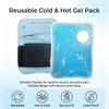 Reusable Cold Hot Therapy Gel Ice Pack With Wrist Strap For Sports Injury Relief