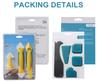Silicone Sealant Remover Caulking Tool Kit With Plastic Scraper/Caulk Remover/Nozzle Perfect for Bathroom