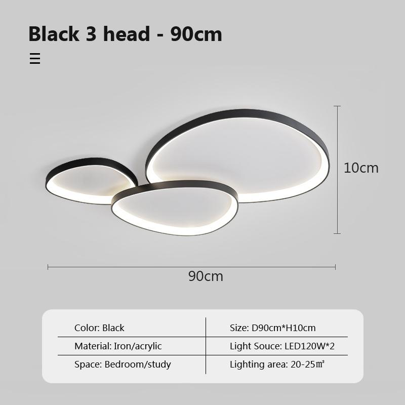 Modern LED Ceiling Chandelier Lamp For Living Dining Room Bedroom children's Study Room Balcony Home Decoration Lighting Fixture
