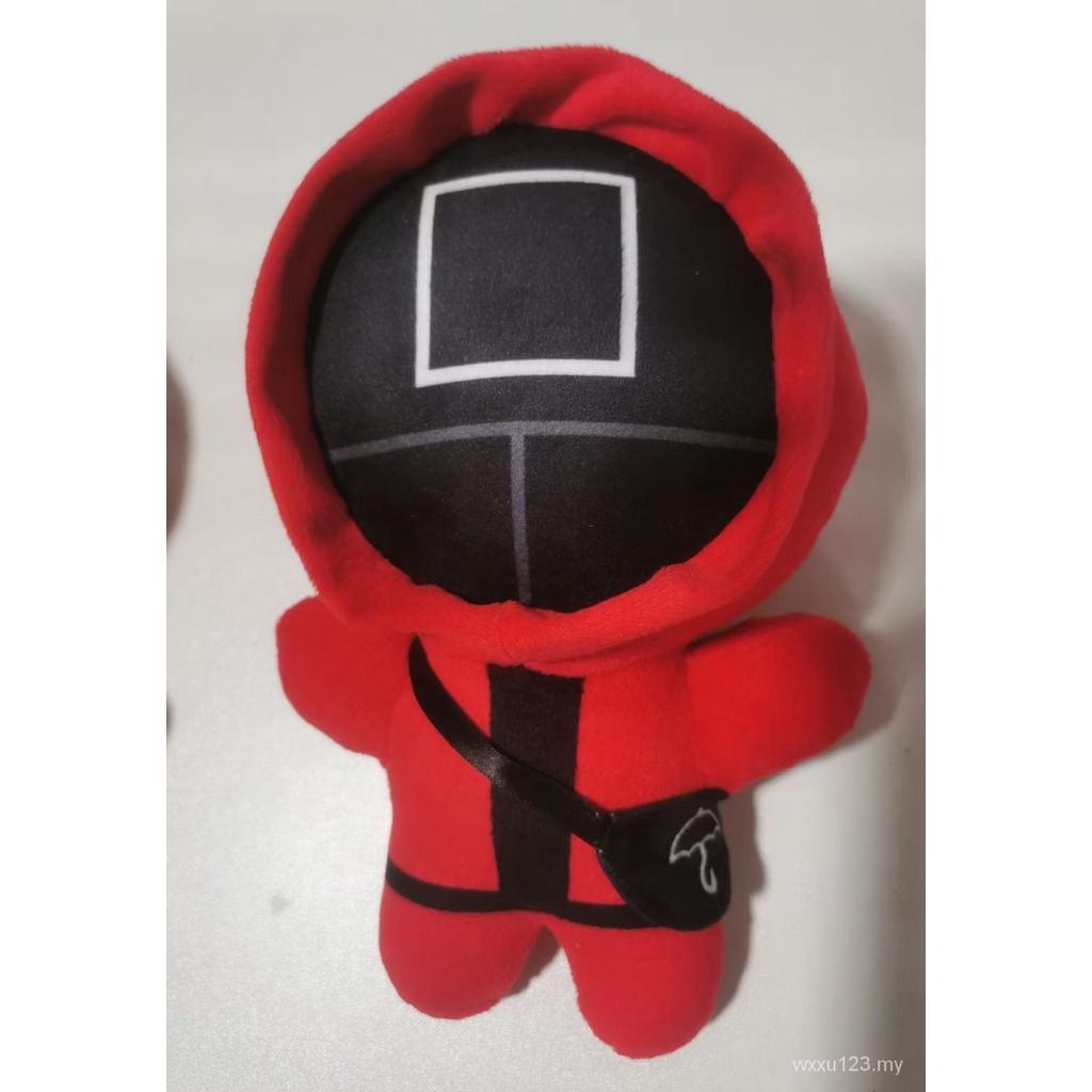 Squid Game Stuffed Plush Toys Squid Game Pillow Soft Doll Room Decoration Halloween Christmas Gifts For Children
