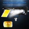 1/2pcs Motorcycle LED Spotlight 4x4 Strip lights 4 Lens Working Light Bar Yellow White High Low Beam Lights Fog Lamp Spotlight