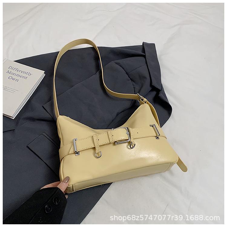 Fashion tote bag women's 2025 new retro Korean version ins niche design shoulder messenger bag personalized commuter bag