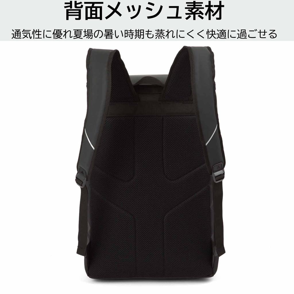 School School Large Junior High School High School B4 Size Inch PC Large Capacity Black x H50 x W32 x D21cm [Adidas] Rucksack, Backpack, Backpack,