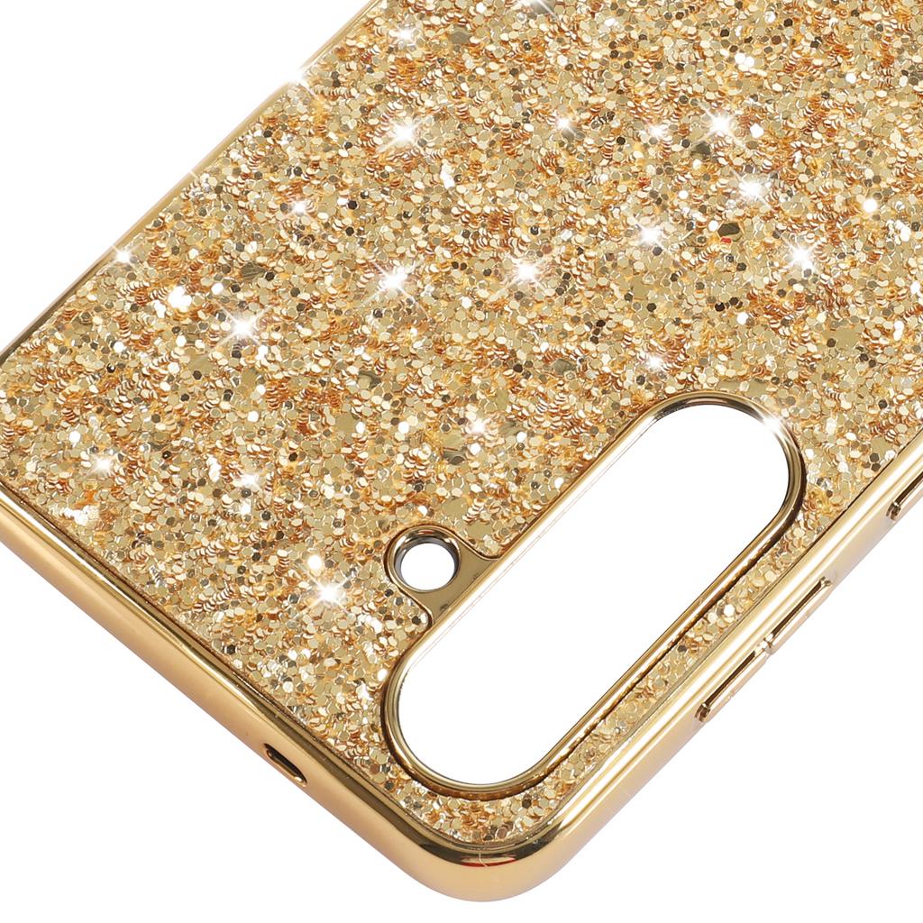 For Samsung Galaxy S26 Case Electroplating TPU + PC Sparkling Glitter Phone Back Cover