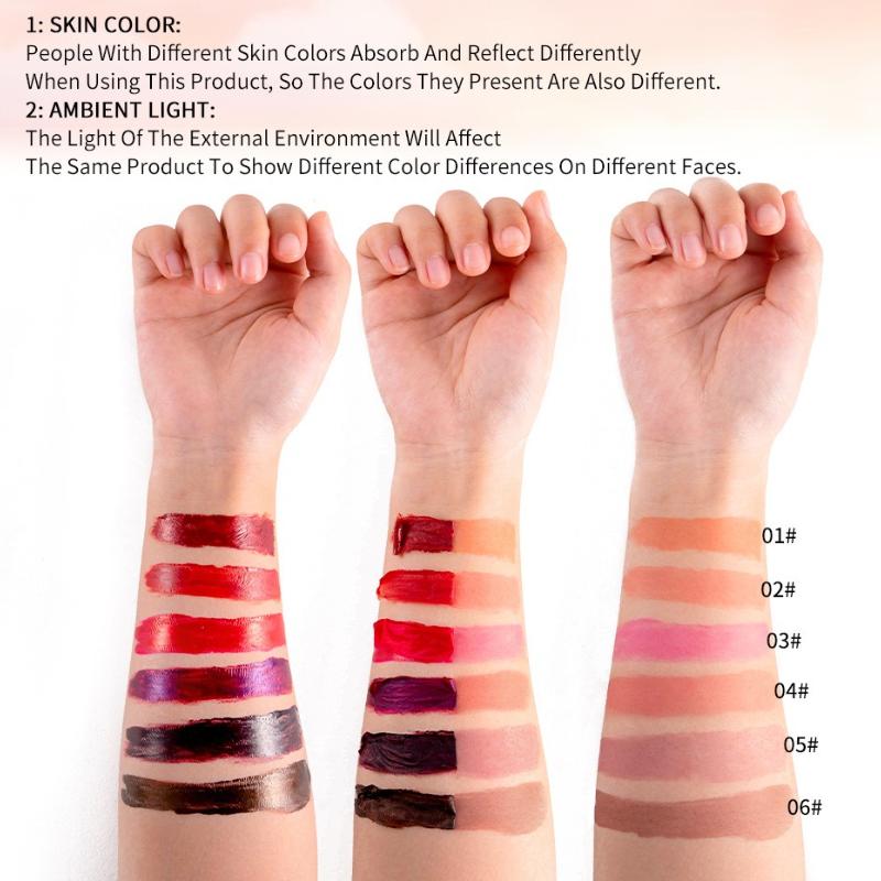 Specially for fruit-flavored lip tear lipstick with background color matte matte long-lasting waterproof lip makeup