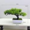 Pinus Zucc Bungeana Artificial Bonsai Potted Plant For Home Decor Projects