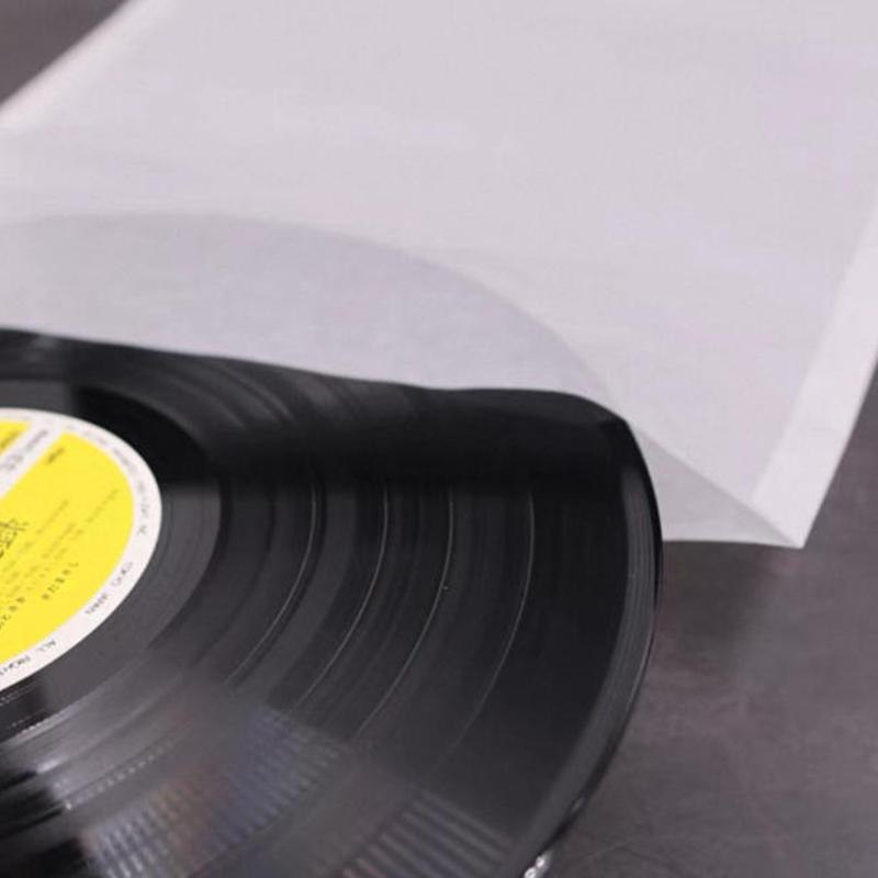 5/10/20Pcs Glassine Paper Vinyl Record Inner Sleeves 7/10/12Inch Lp Protective Covers Dust-Proof Anti-Static Storage Envelopes