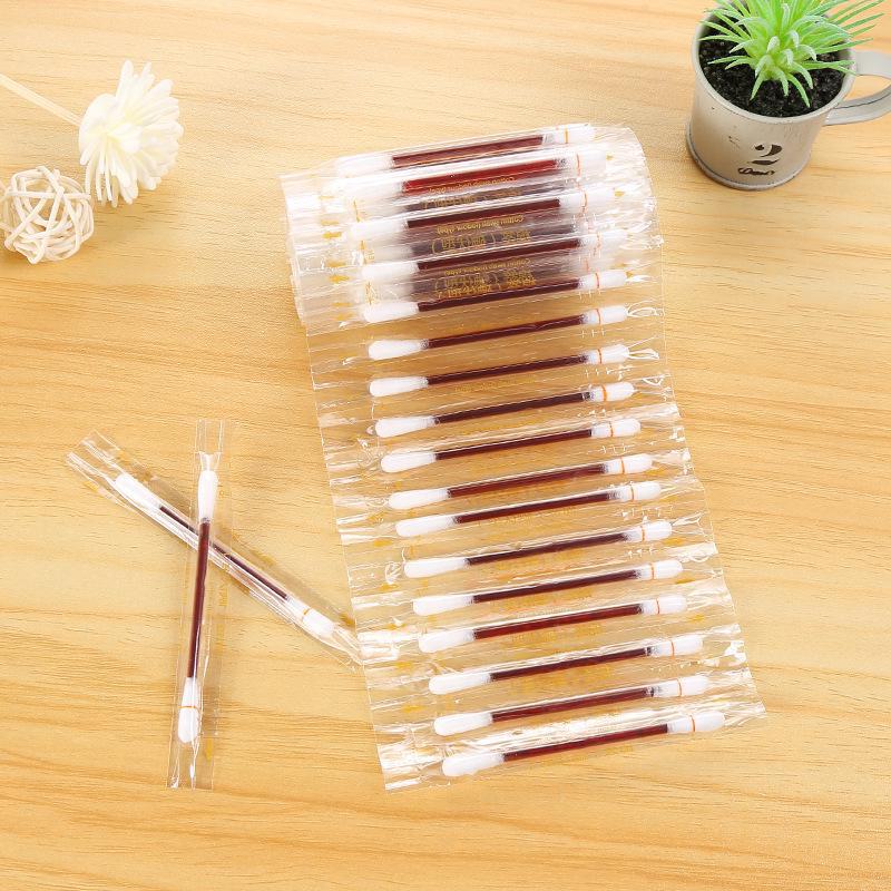 Portable Disposable Iodine Cotton Swabs for Baby Umbilical Care and Acne Treatment