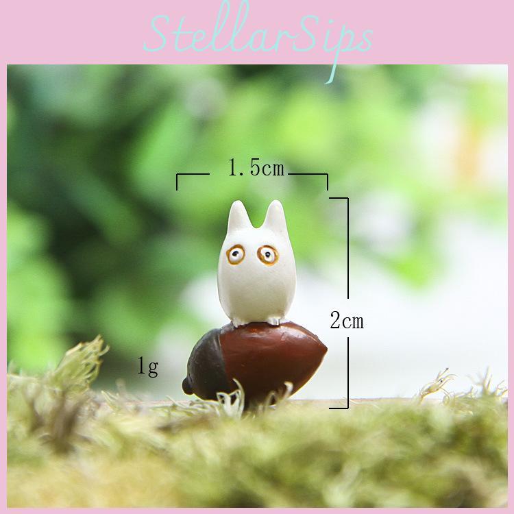 Totoro Neighbor My Corn Harvest Resin Figurine For Garden Micro Landscape Decor