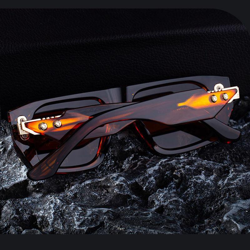 High Quality Timeless Designer Style Retro Edgy Punk Trendy High End Riveted Oversized Female For Both Male Sun Glasses