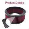 Motorcycle Air Filter Sturdy Performance Upgrade Cleaner Elements
