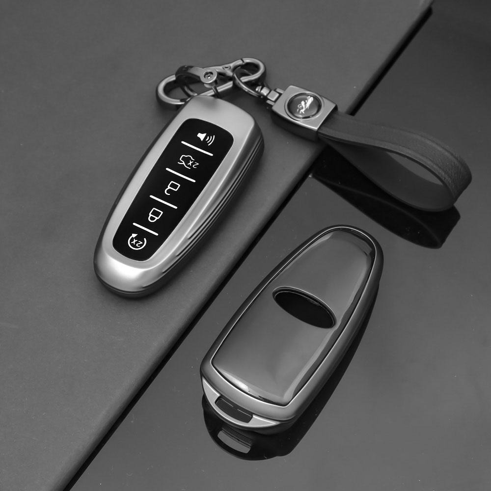 5 Buttons Tpu Remote Car Key Case Cover Fob For Ford Explorer Edge Escape Flex Taurus 2011 2012 2013 2014  Smart Key