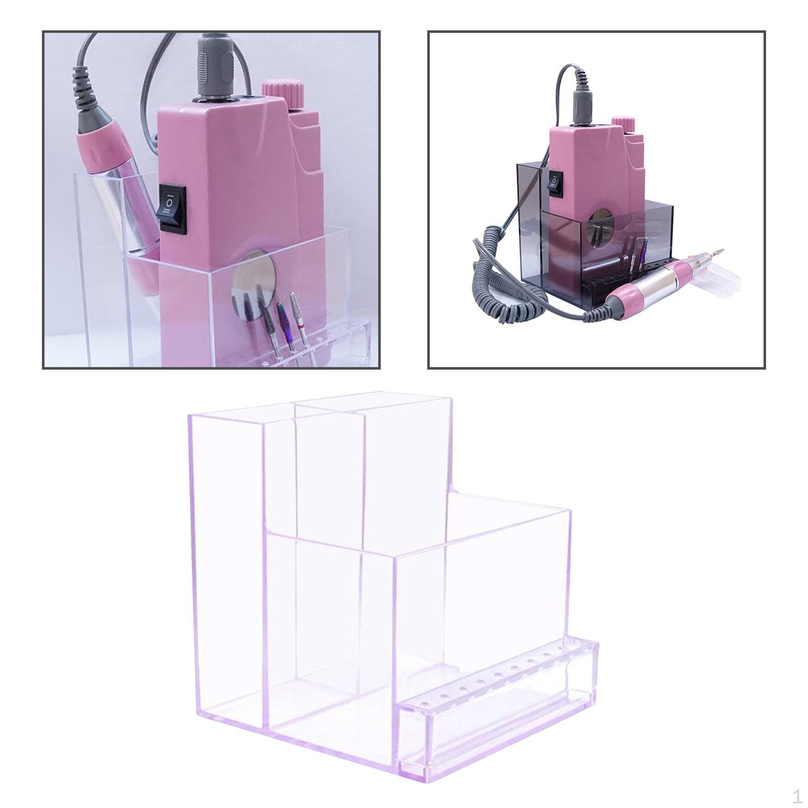 

Bits Holder Stand Display Organizer, Transparent, Let You See the Machine and Clearly, Suitable Clear Purple