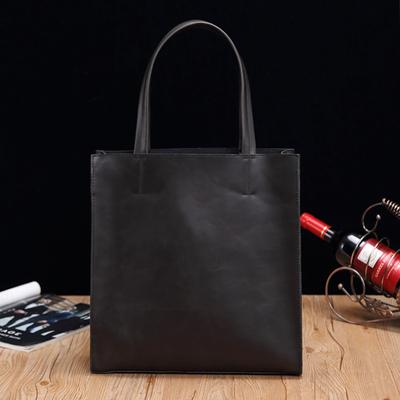 Herrenhandtasche, lässig, Trend, Schultertasche, große Kapazität, vertikale Tragetasche, Herren-Retro-Tasche