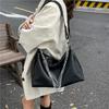 Fashion Chain Shoulder Bag Hobo Design Underarm Handbag Solid Pu Leather Ladies Bag Large Capacity Dumpling Crossbody Tote Bag