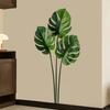 Removable Artificial Green Plant Wall Sticker for Bedroom and Living Room Home Decor Background Self Adhesive Peel and Stick