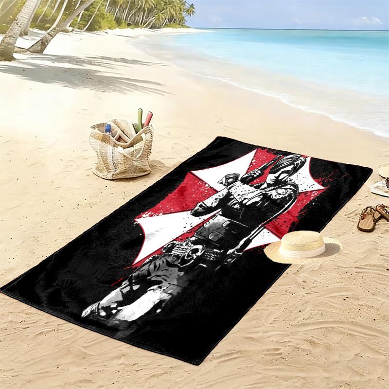 Resident Evil Towel, Large Soft Quick Dry Towel for Beach Camping Swimming