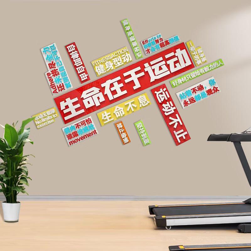 Self-Adhesive TRX Gym Wall Poster