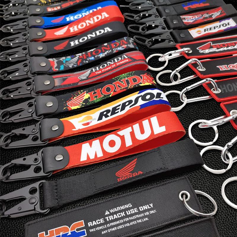 Motorcycle Keychian Keyring Pendants Key Chain Ring For Honda CBR 125R 954 600 650F 650R 1100XX 1000F CBR 600RR 1000RR Accessory EB1