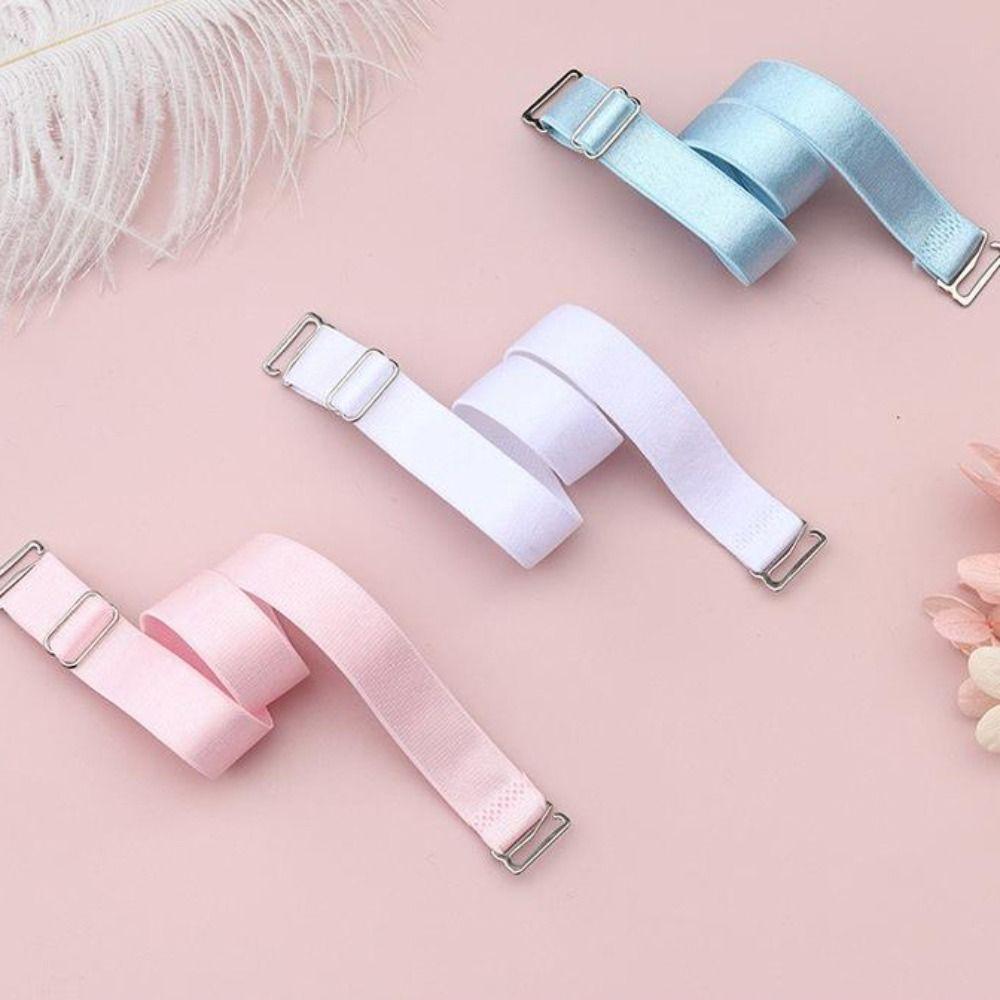 Double-Shoulder Stainless Steel Bra Straps Adjustable Underwear Shoulder Strap  Women