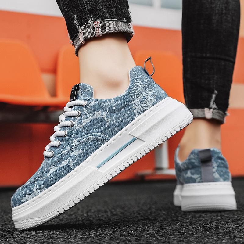 Canvas men's shoes summer breathable sports leisure low-top board shoes men's non-slip soft sole work wear shoes