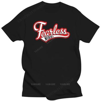 Koszulka Męska z Logo Kid Nikki Bella Fajny Krótki Rękaw bawełniana Moda Oversize Hipster Męskie Koszulki męskie koszulka 2025 Ne