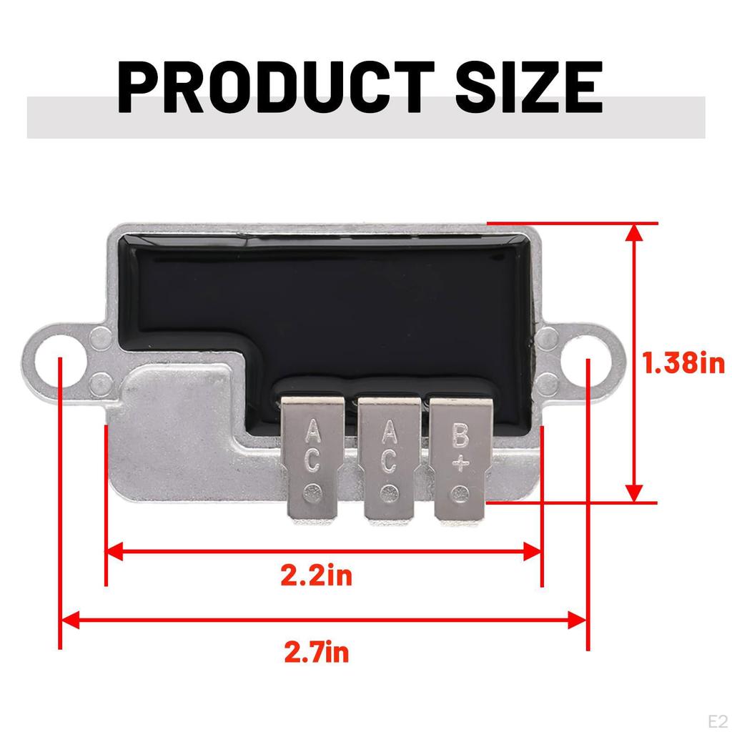 Engine Voltage Regulator 210667017 Easily Install Repair Parts Accessories Professional Metal