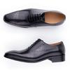 Fashion Luxury Handmade Men's Oxfords Leather Shoes Fashion Casual Business Office Work Shoes Pointed Toe Formal Wedding Dress Shoes
