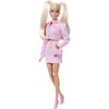 Barbie Deluxe Style Pink Denim Jacket for Dolls Playset Age 4 and Up Pink