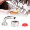 Home Beer Brewing Tap Faucet Accessories Draft Beer Tail Piece Elbow Nut Gasket Kit