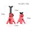 Simulation Lifting Jack for Hobby Models - Compatible with 1:12 Crawler Vehicles