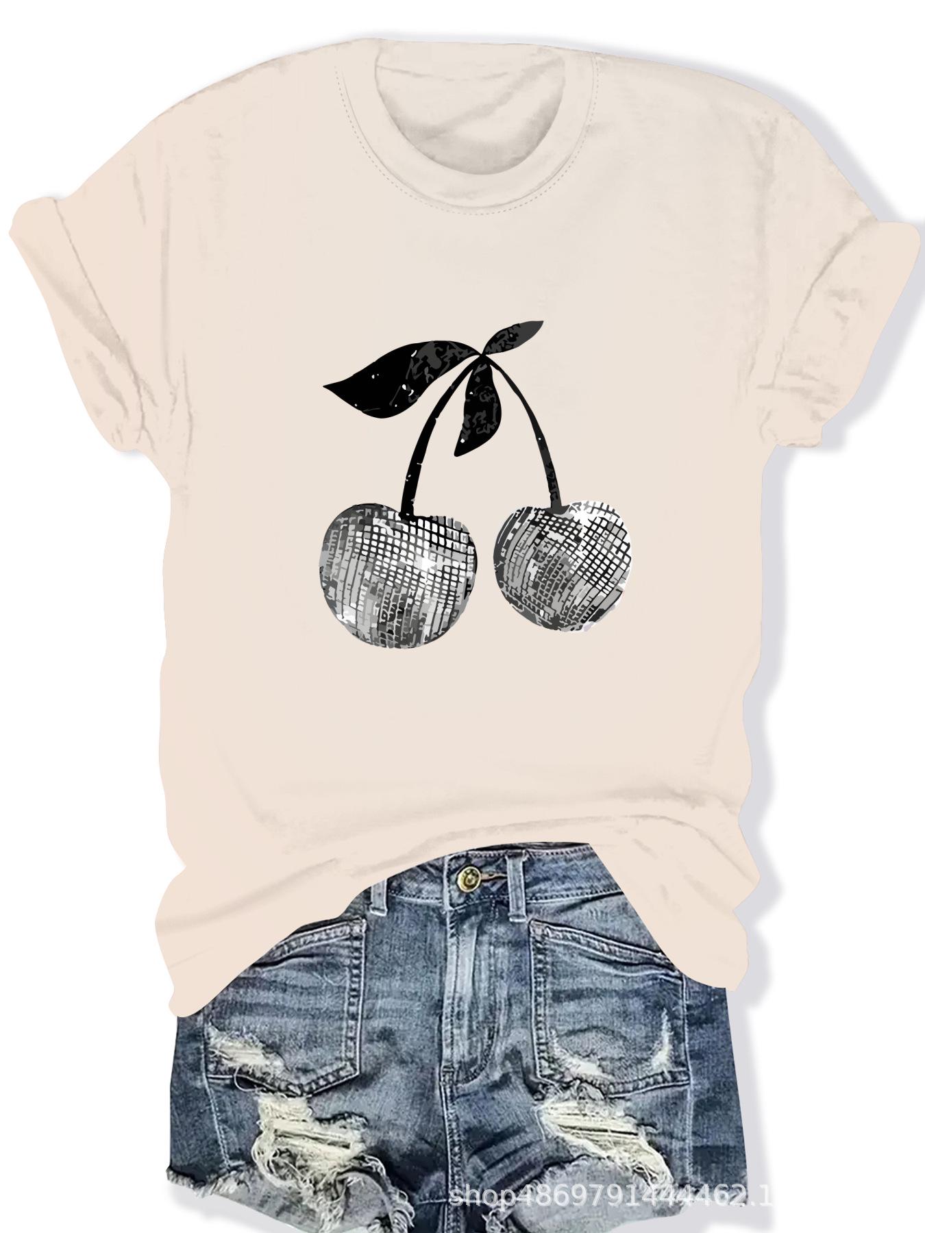 

Женская футболка с круглым вырезом в стиле глобальной моды Medium абрикосовый