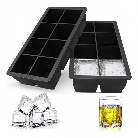 

1PCS Ice Cube Mold For Whiskey And Tequila Black