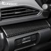 Real Soft Carbon Fiber Sticker For Subaru Crosstrek Impreza 2025 Dashboard Decor Panel Interior Trim Cover RHD LHD Accessories