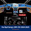 TPU Anti-Scratch Protective Film for BYD Song L DM-i/EV 2024 2025 Interior Sticker