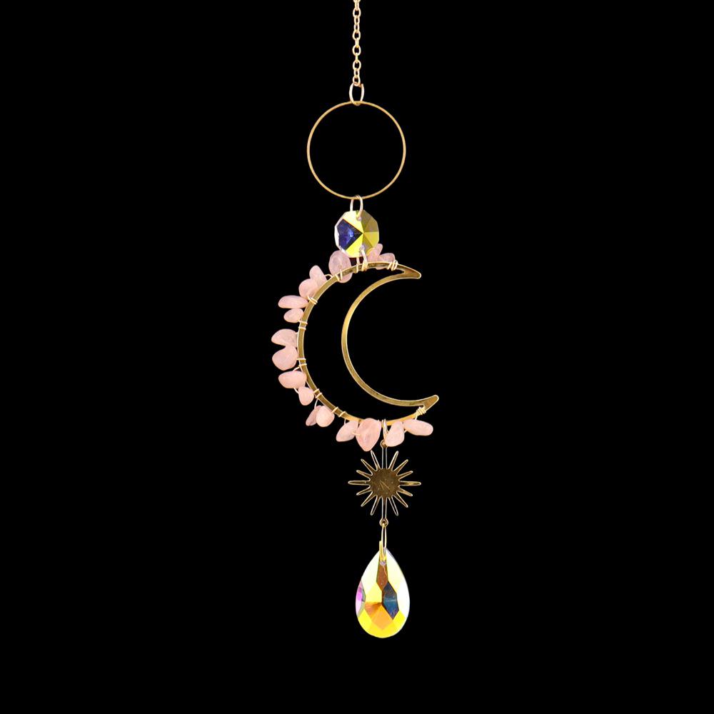 Silver Flakes Ceiling Decoration Pendant Wind Chime for Living Room or Bedroom